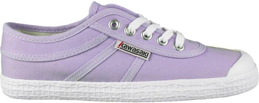 Kawasaki Originele Canvas Sneakers Purple