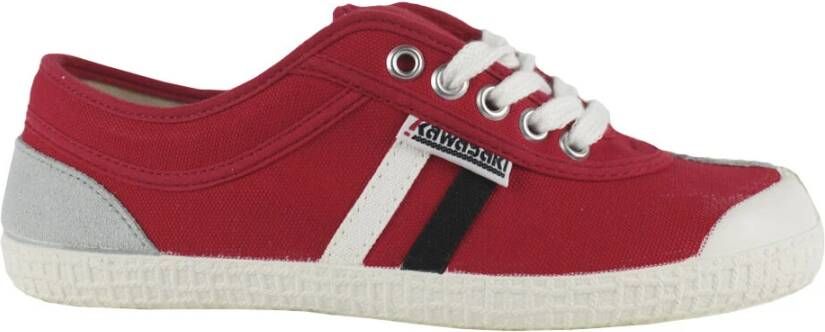 Kawasaki Retro Canvas Sneakers Red Heren