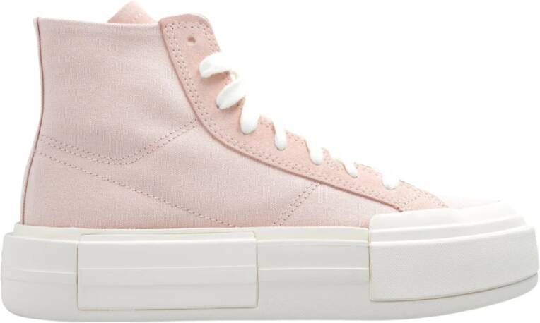 Converse Ctas Cruise High Sneakers Dames Roze Canvas