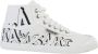 Kawasaki Sneakers Graffiti Canvas Boot K202415 1002 White - Thumbnail 6