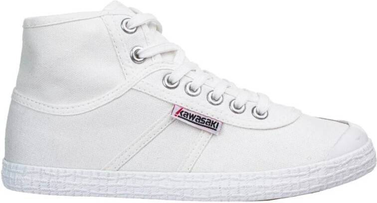 Kawasaki Klassieke Canvas Sneakers White Heren