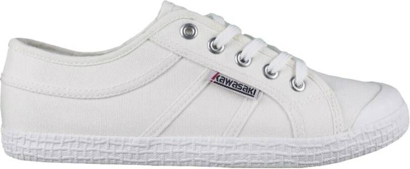 Kawasaki Retro Canvas Tennis Sneakers White