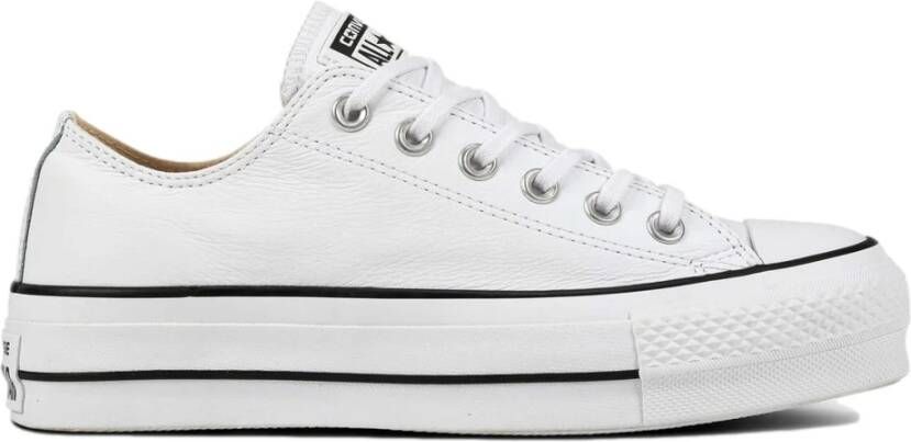 Converse Chuck Taylor All Star Platform Low Leather Unisex Schoenen -  Schoenen.nl
