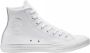 Converse All Stars Leather Hoog 1T406 Wit - Thumbnail 1