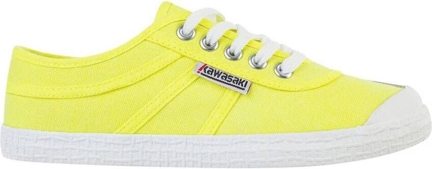 Kawasaki Klassieke Canvas Sneakers Yellow Heren