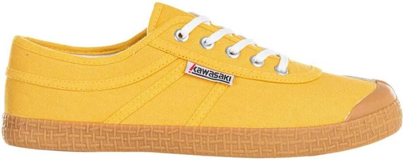 Kawasaki Pure Canvas Sneakers Yellow Heren