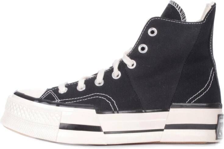 Converse Chuck 70 Plus High-Top Sneakers Zwart