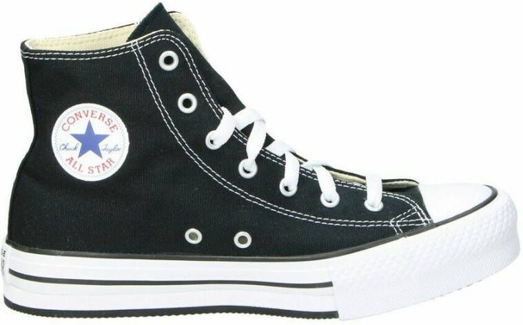 Converse Chuck Taylor All Star Eva Lift Canvas Platform (gs) Fashion sneakers Schoenen black white black maat: 38.5 beschikbare maaten:36 37.