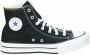 Converse Ctas Eva Lift Platform High Unisex Schoenen Zwart Maat: 36 Textil Foot Locker - Thumbnail 2