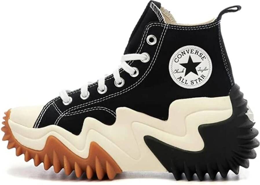 Converse Run Star Motion Canvas Platform Fashion sneakers Schoenen black white gum honey maat: 44.5 beschikbare maaten:42.5 43 44.5 45 46 - Foto 4