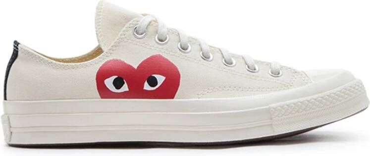 Comme des Garçons Play Converse Chuck Taylor All Star 70 Low Wit EU 45 White