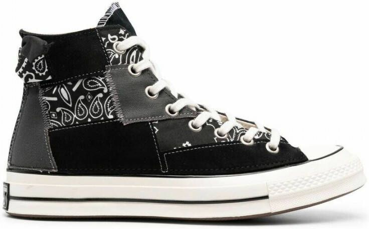 Converse Sneakers Chuck 70 LTD Paisley Patchwork Zwart Heren