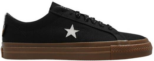 Converse One Star Pro Cordura Canvas Skateschoenen zwart