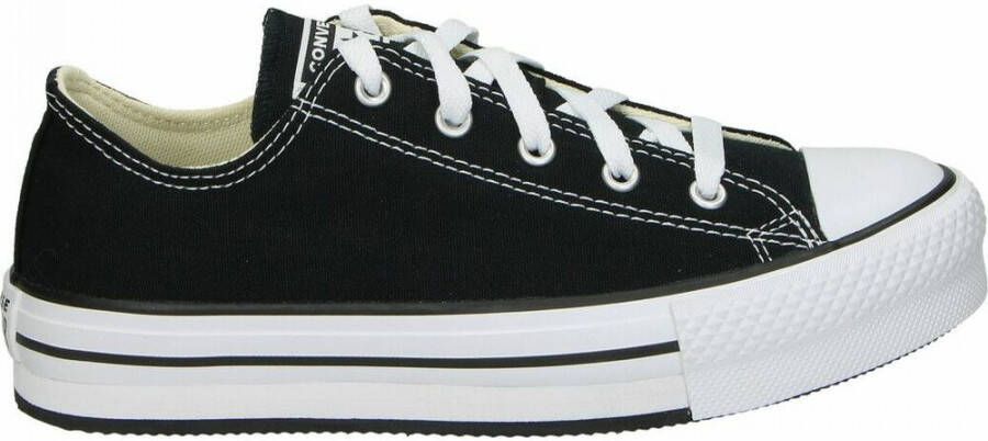 Converse Chuck Taylor All Star Eva Lift Canvas Platform (gs) Fashion sneakers Schoenen black white maat: 37.5 beschikbare maaten:37.5 38 39 4