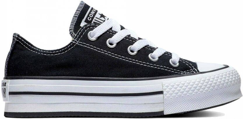 Converse Chuck Taylor All Star Eva Lift Canvas Platform (gs) Fashion sneakers Schoenen black white maat: 39 beschikbare maaten:36 37 38 39 38.5 - Foto 7