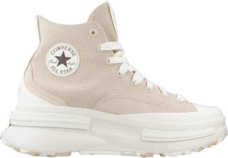 Converse Stijlvolle Hoge Sneakers Beige Heren