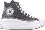 Converse Stijlvolle Hoge Top Sneakers Gray Dames - Thumbnail 1