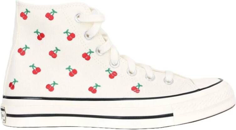 Converse Witte Cherry Chuck 70 Hi Sneakers Multicolor Dames