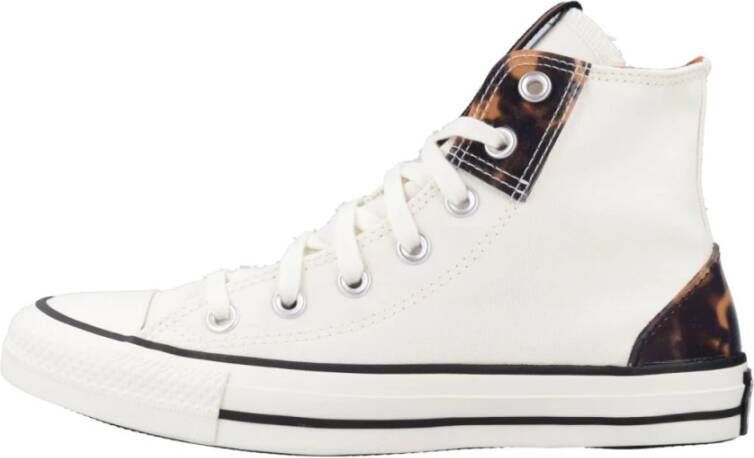 Converse Tortoise High-Top Sneakers White Dames