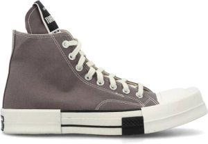 Converse Turbodrk Laceless Sneakers Stijlvolle Canvas High-Tops Grijs Heren