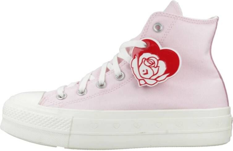 Converse Verhoogde Chuck Taylor All Star Sneakers Pink Dames