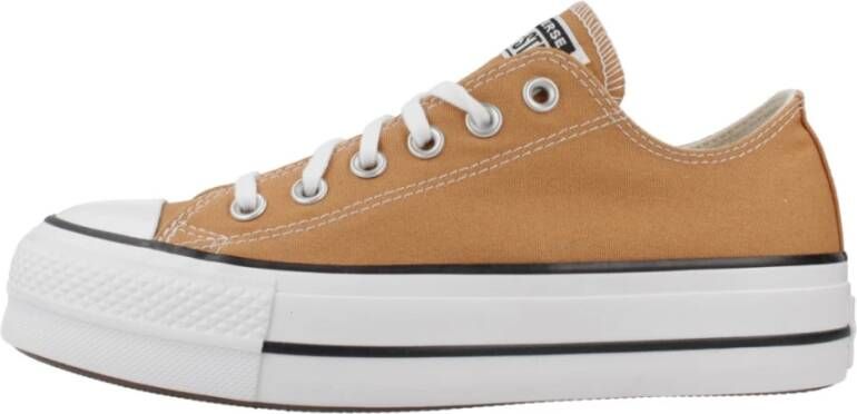 Converse Verhoogde Chuck Taylor Sneakers Brown Dames