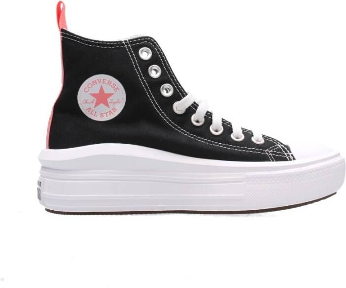 Converse Verhoogde Jungle Sneaker Black Dames