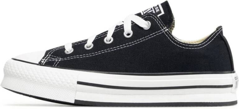 Converse Verhoogde Platform Sneakers Black Dames