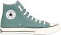 Converse Vintage Canvas High Top Sneakers Green - Thumbnail 2