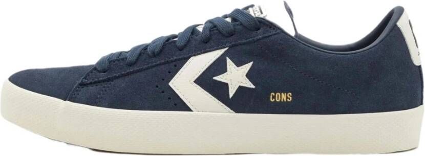 Converse Vulc Pro Sneakers Heren Blauw Suède