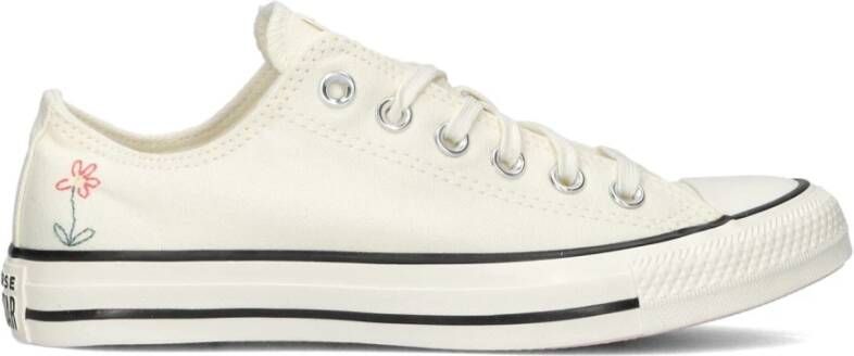 Converse Witte Canvas Lage Sneakers White Dames