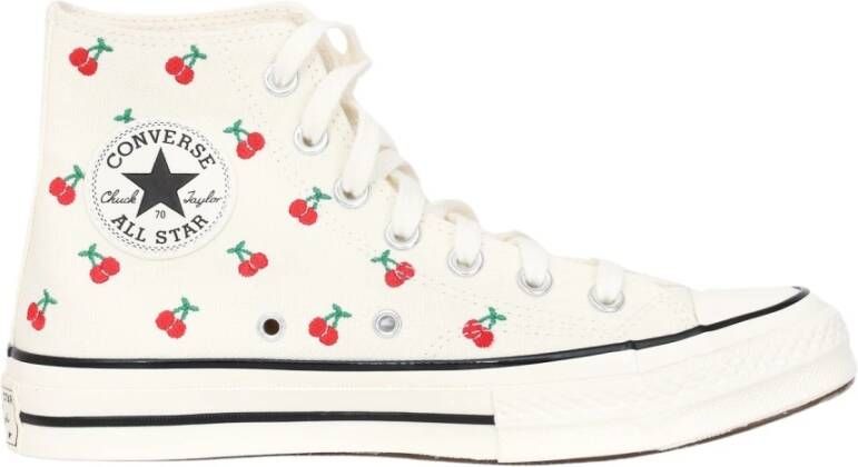 Converse Witte Cherry Chuck 70 Hi Sneakers Multicolor Dames