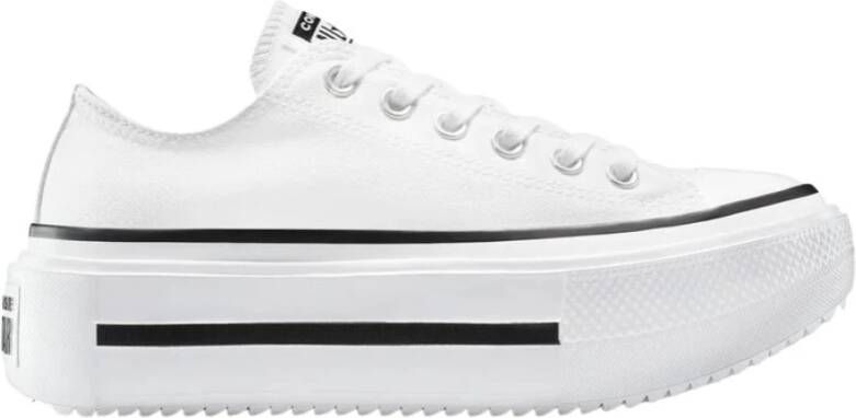 Converse Witte Platform Sneakers Chuck Taylor Stijl