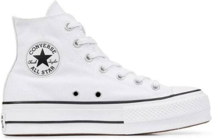 Converse Witte Platform Sneakers White Dames