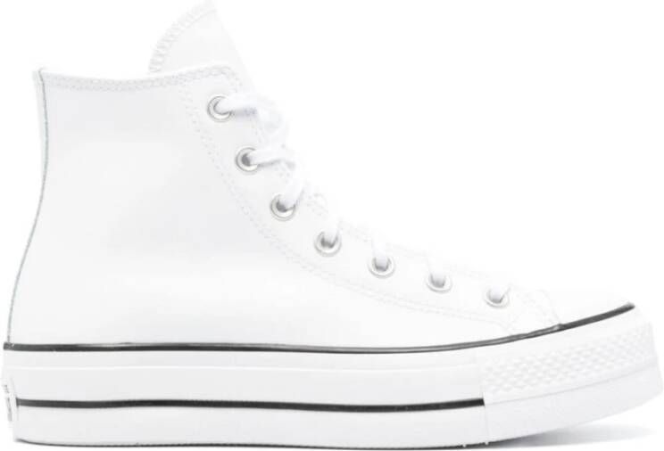 Converse Witte Sneakers met Streepdetail White Heren