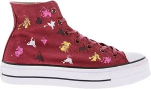 Converse Women's High Top Sneakers Rood Dames