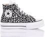 Converse Zilveren Platform Sneakers voor Vrouwen - Thumbnail 1