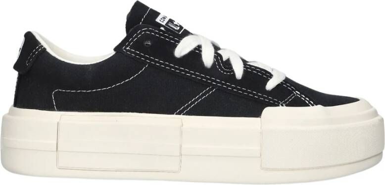 Converse Zwarte Canvas Lage Sneakers Black Dames