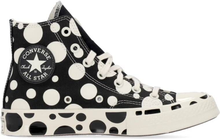 Converse Zwarte hoge sneakers Chuck 70 Hi Wit Dames