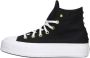 Converse Zwarte Hoge Sneakers Lift Platform Black Dames - Thumbnail 1
