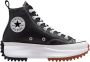Converse Zwarte Run Star Hike Hi Sneakers Black - Thumbnail 1