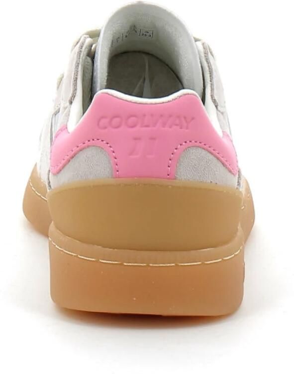 COOLWAY Goal Sneakers Dames Beige - Foto 4