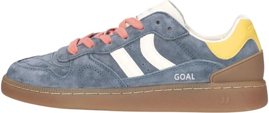 COOLWAY Lage Sneakers Dames Goal Maat: 40 Materiaal: Suède Kleur: Blauw - Foto 2