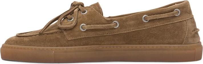 Copenhagen Shoes Suède Loafers met Stijlvolle Vetersluiting - Foto 2