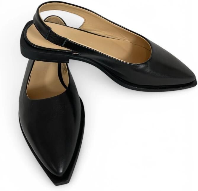 COPENHAGEN STUDIOS Slingbacks Dames Cph416 Maat: 37 Materiaal: Leer Kleur: Zwart - Foto 2