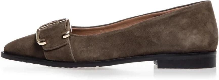 Copenhagen Shoes suède loafers donkergroen - Foto 5