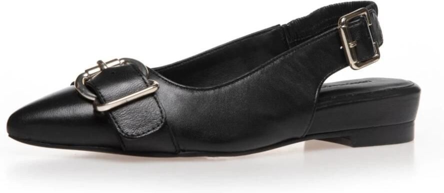 Copenhagen Shoes Slingback Ballerina`s met Decoratieve Gesp