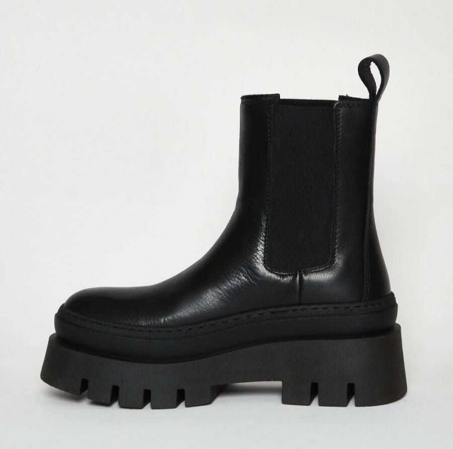 Copenhagen Shoes Zwarte Leren Chelsea Laarzen voor Dames Black Dames - Foto 3