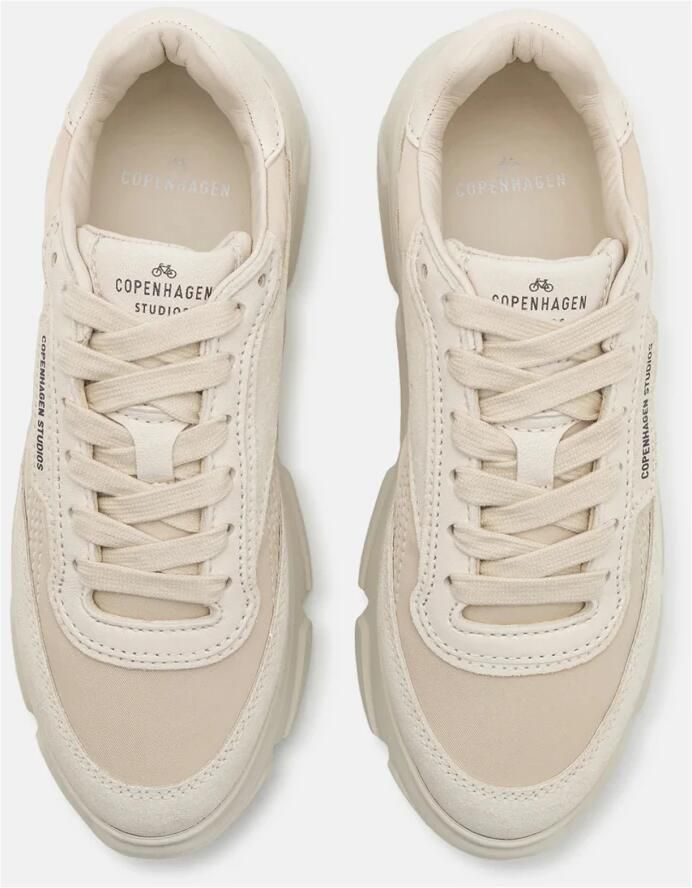 COPENHAGEN STUDIOS Lage Sneakers Dames Cph56 Maat: 36 Materiaal: Leer Kleur: Wit - Foto 3