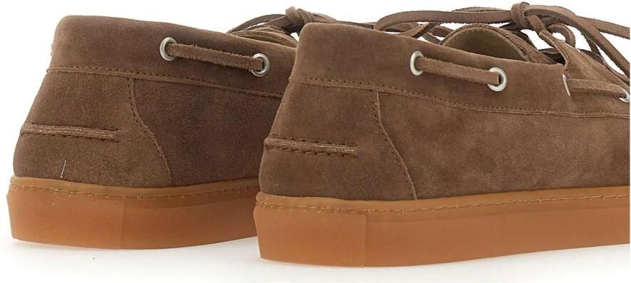 Copenhagen heren bootschoen Maritime H suède bruin - Foto 3